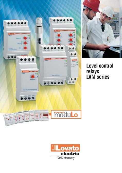 lovato level control relay